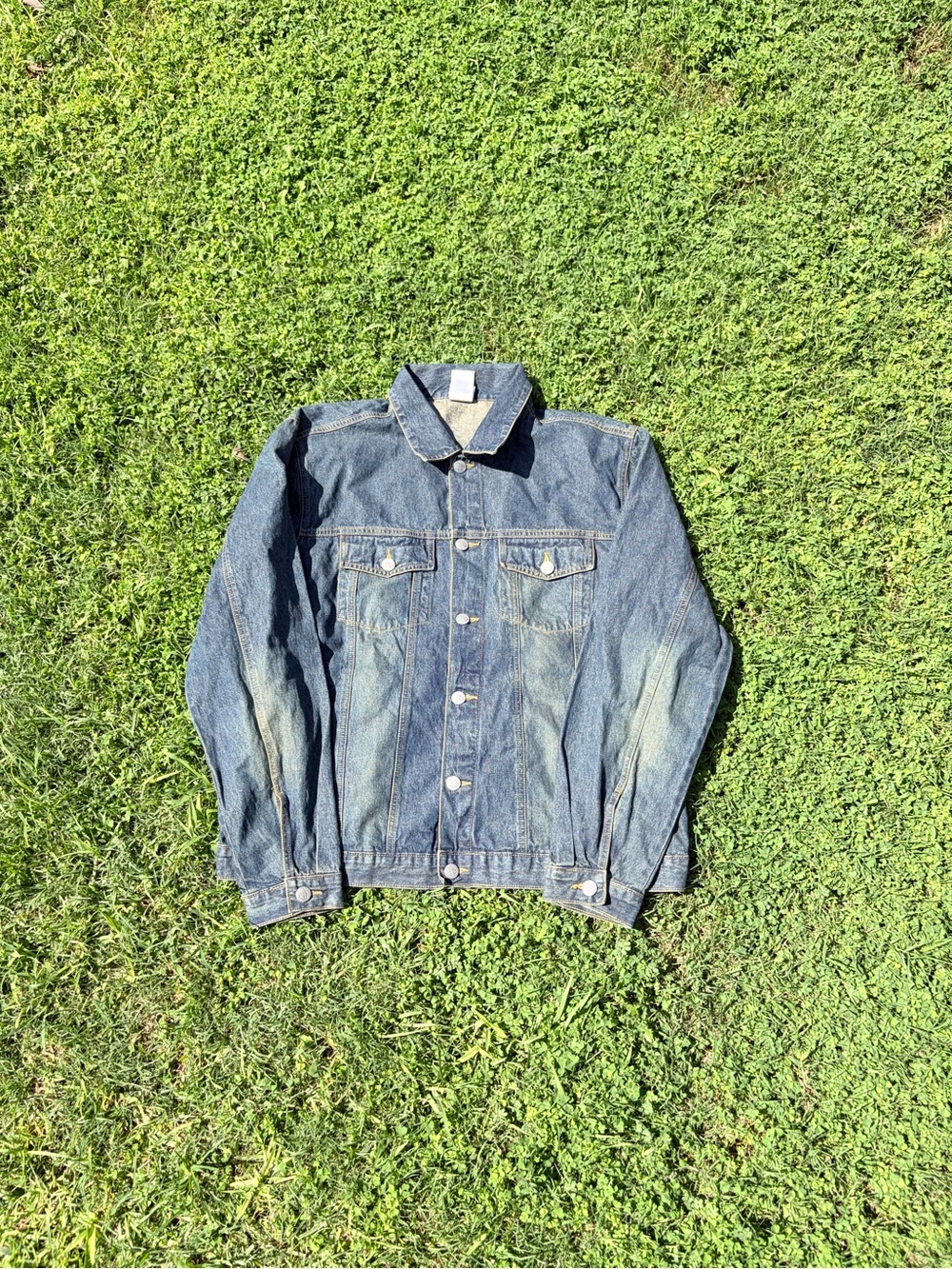 Disney Blue Denim Jacket with Button Front